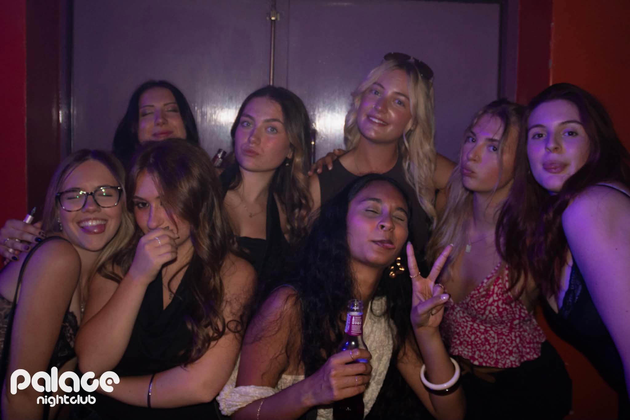 Guests on a Saturday night out at The Palace Nightclub Bridgwater, 22 August, photo 68