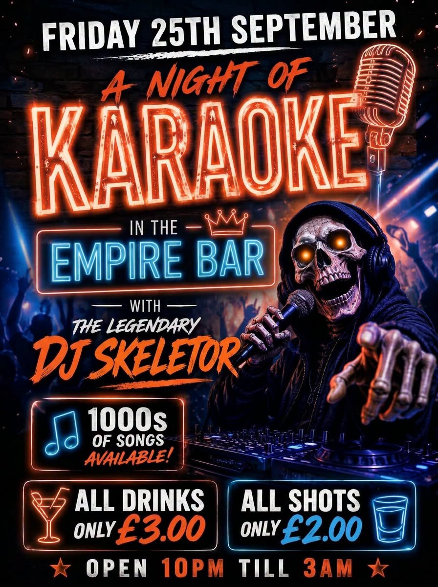Karaoke Night at The Palace Nightclub Bridgwater