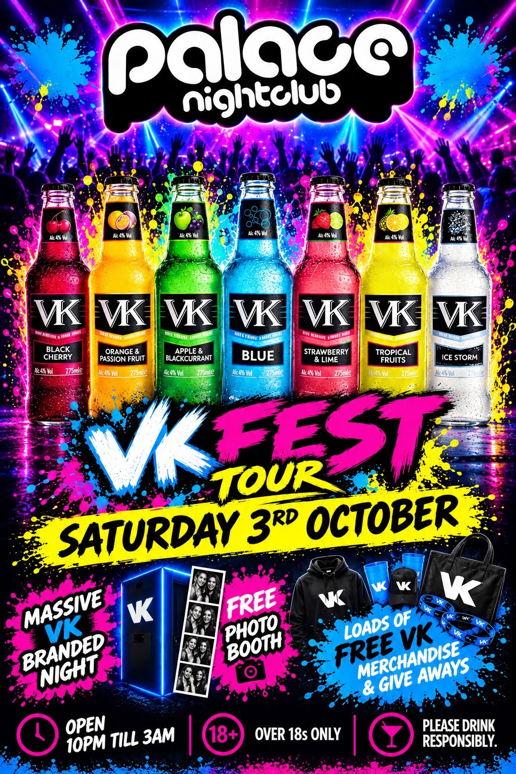 VK Fest at The Palace Nightclub Bridgwater